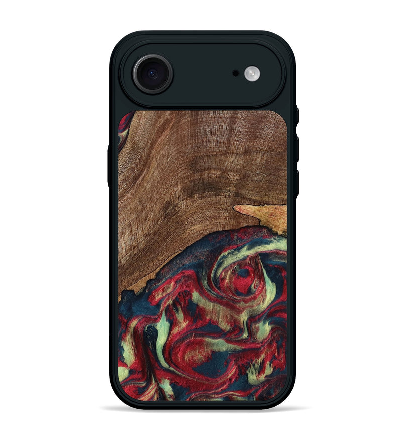 iPhone 17 Air Wood Phone Case - Rebeca (Red, 795819)