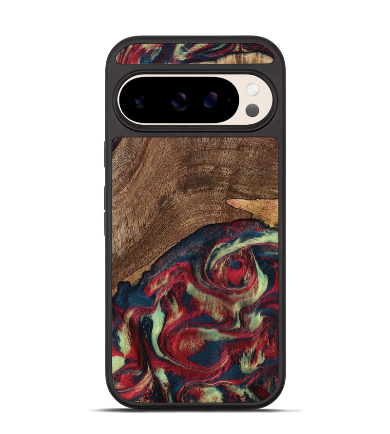 Pixel 10 Wood Phone Case - Rebeca (Red, 795819)