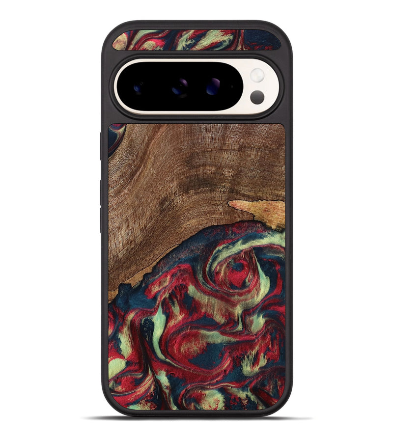 Pixel 10 Pro XL Wood Phone Case - Rebeca (Red, 795819)