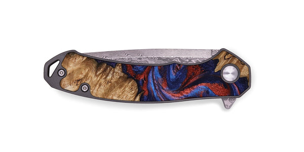 EDC Wood Pocket Knife - Tressa (Red, 795821)