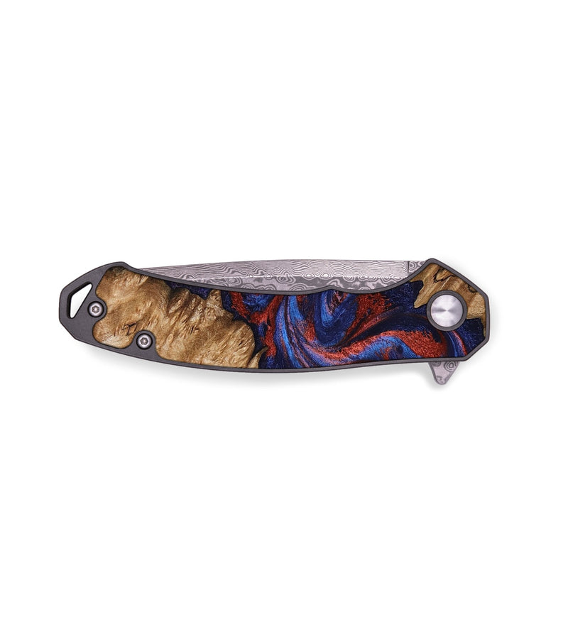 EDC Wood Pocket Knife - Tressa (Red, 795821)