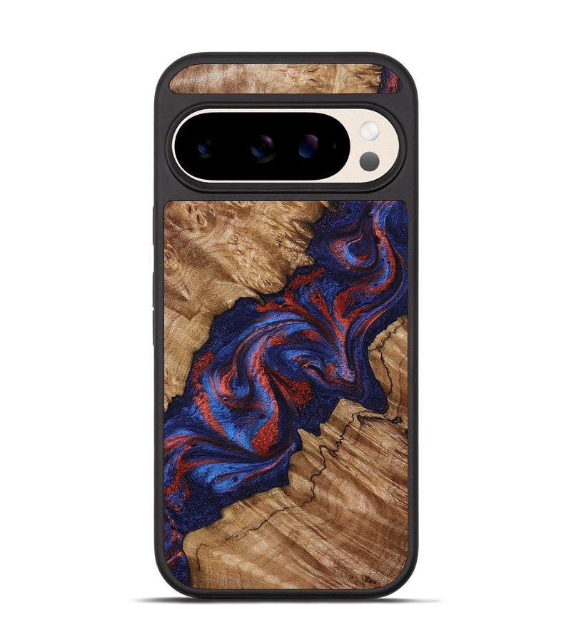 Pixel 10 Wood Phone Case - Tressa (Red, 795821)