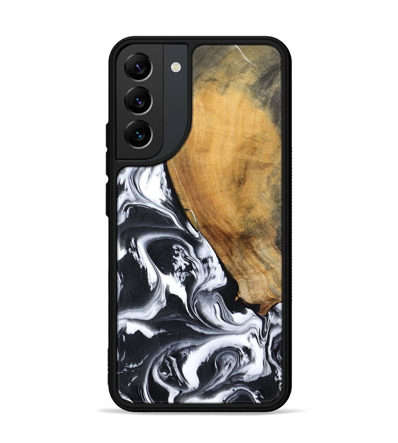 Galaxy S22 Plus Wood Phone Case - Zola (Black & White, 795823)