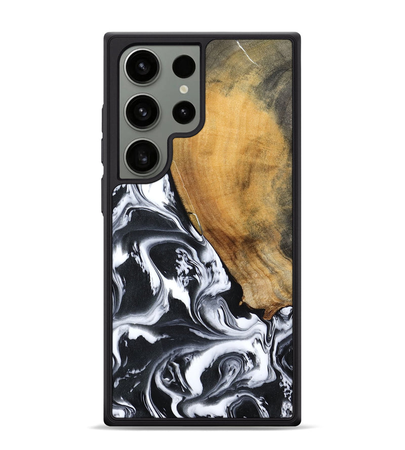 Galaxy S24 Ultra Wood Phone Case - Zola (Black & White, 795823)