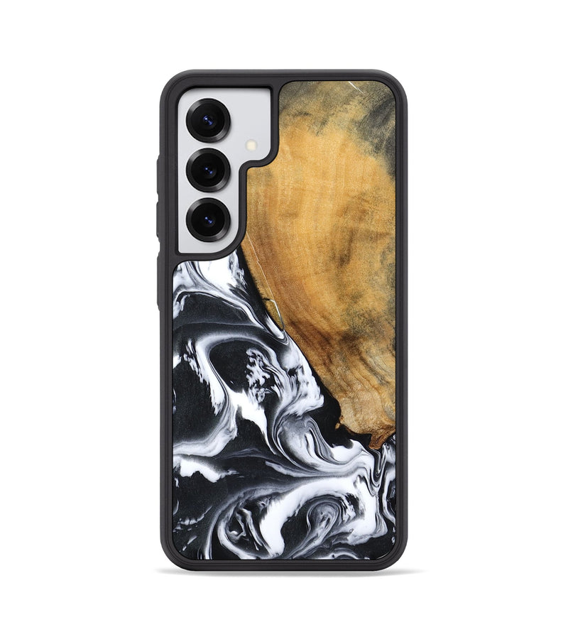 Galaxy S25 Wood Phone Case - Zola (Black & White, 795823)