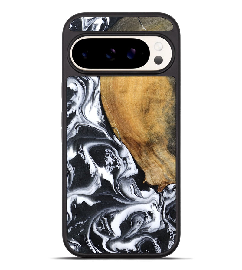 Pixel 9 Pro XL Wood Phone Case - Zola (Black & White, 795823)