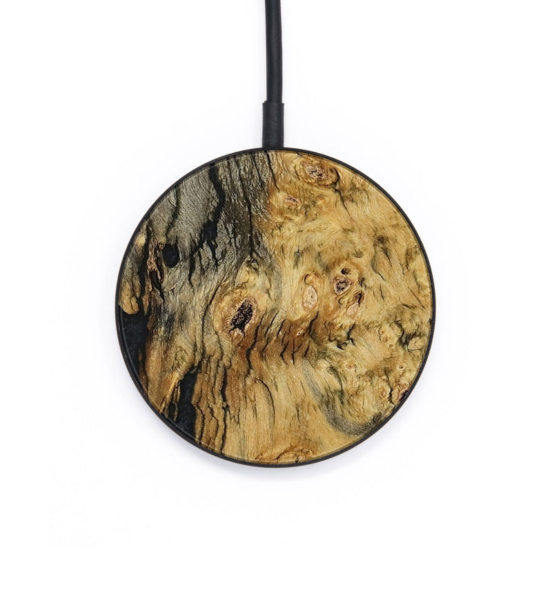 Circle Wood Wireless Charger - Ebony (Wood Burl, 795827)