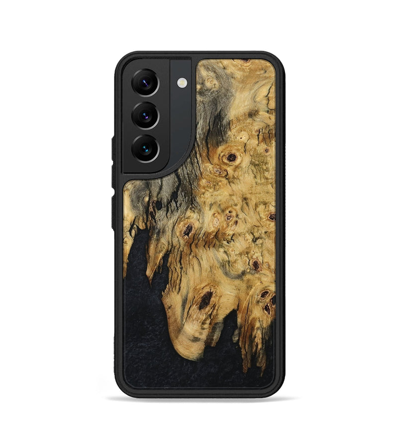 Galaxy S22 Wood Phone Case - Ebony (Wood Burl, 795827)