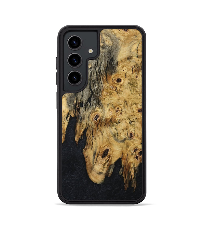 Galaxy S24 Wood Phone Case - Ebony (Wood Burl, 795827)