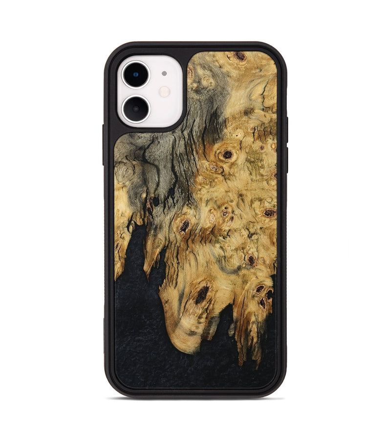 iPhone 11 Wood Phone Case - Ebony (Wood Burl, 795827)