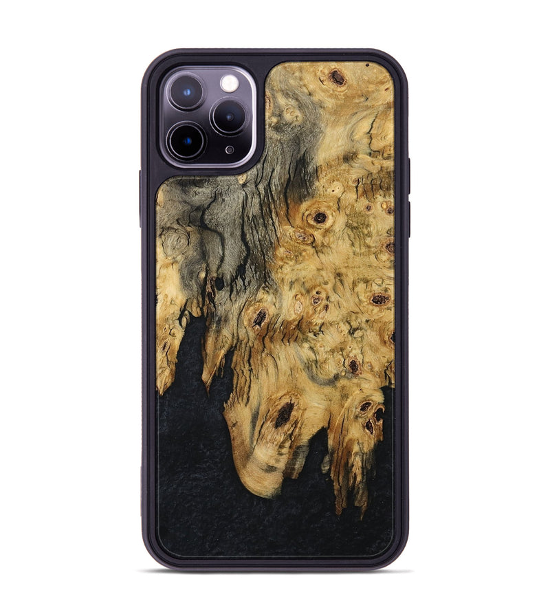 iPhone 11 Pro Max Wood Phone Case - Ebony (Wood Burl, 795827)