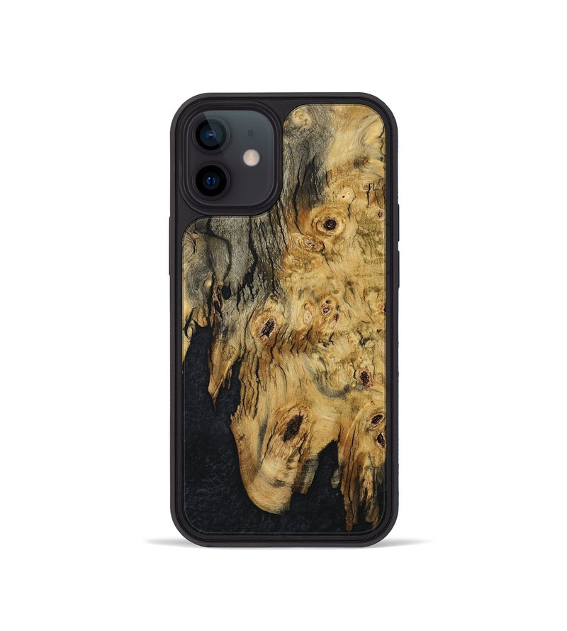 iPhone 12 mini Wood Phone Case - Ebony (Wood Burl, 795827)