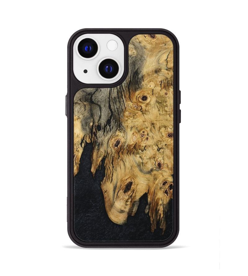 iPhone 13 Wood Phone Case - Ebony (Wood Burl, 795827)