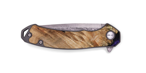 EDC Wood Pocket Knife - Amaya (Purple, 795835)