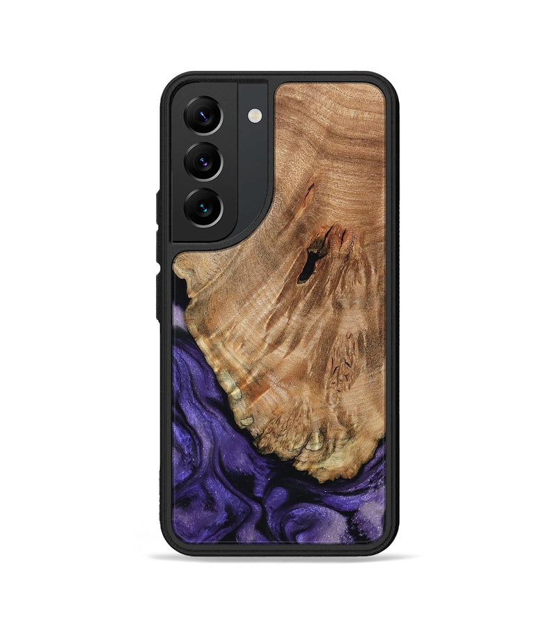 Galaxy S22 Wood Phone Case - Amaya (Purple, 795835)
