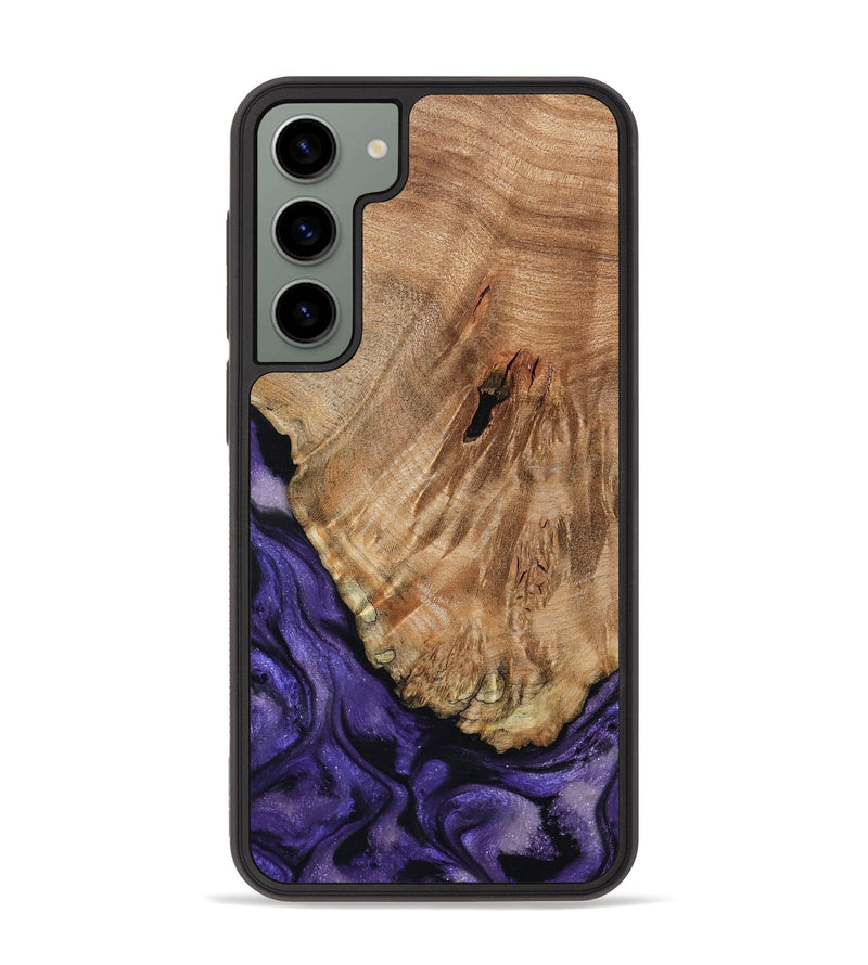 Galaxy S23 Plus Wood Phone Case - Amaya (Purple, 795835)