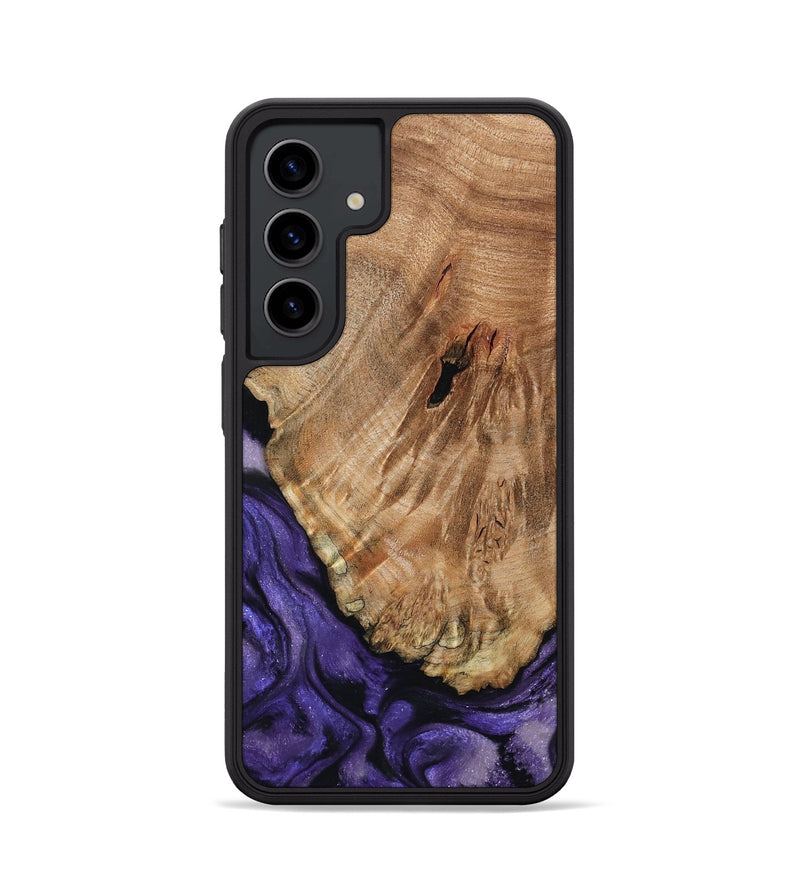 Galaxy S24 Wood Phone Case - Amaya (Purple, 795835)