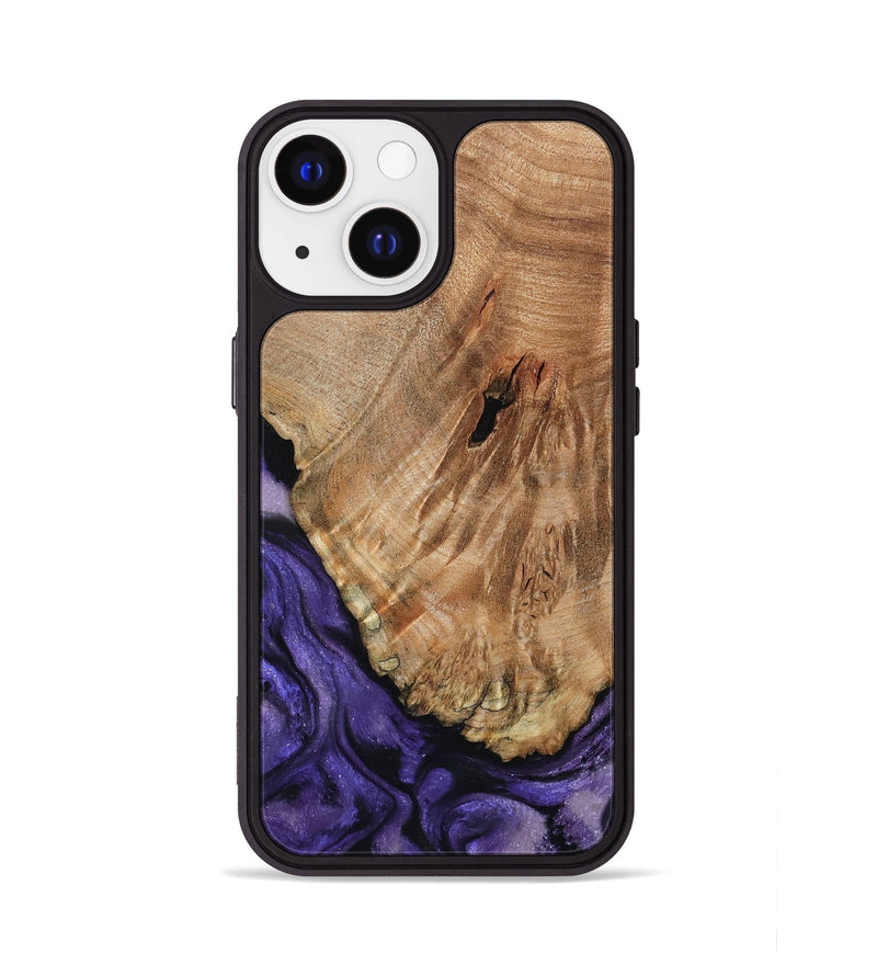 iPhone 13 Wood Phone Case - Amaya (Purple, 795835)