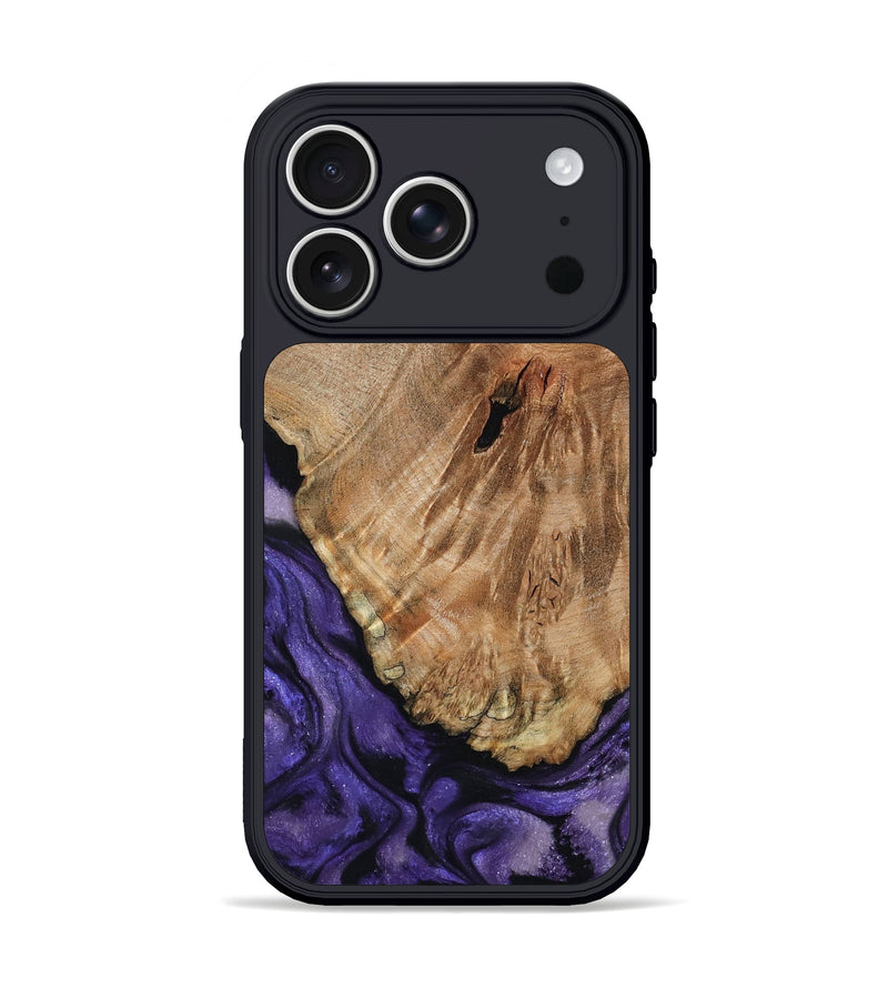 iPhone 17 Pro Wood Phone Case - Amaya (Purple, 795835)