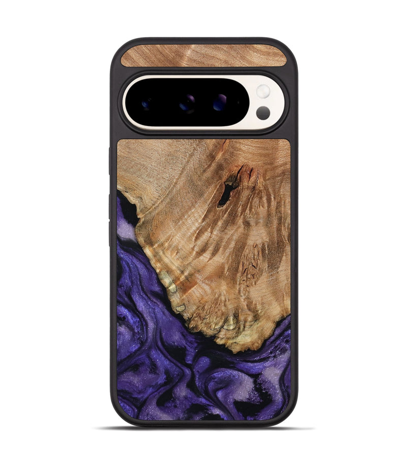 Pixel 9 Pro Wood Phone Case - Amaya (Purple, 795835)