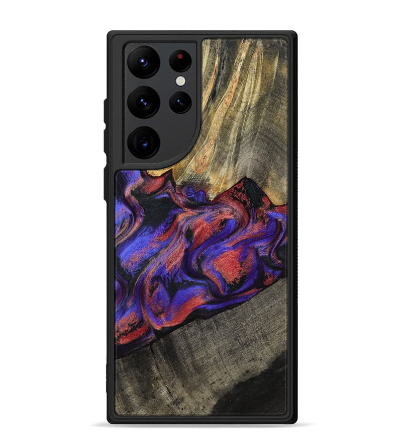 Galaxy S22 Ultra Wood Phone Case - Hudson (Purple, 795843)