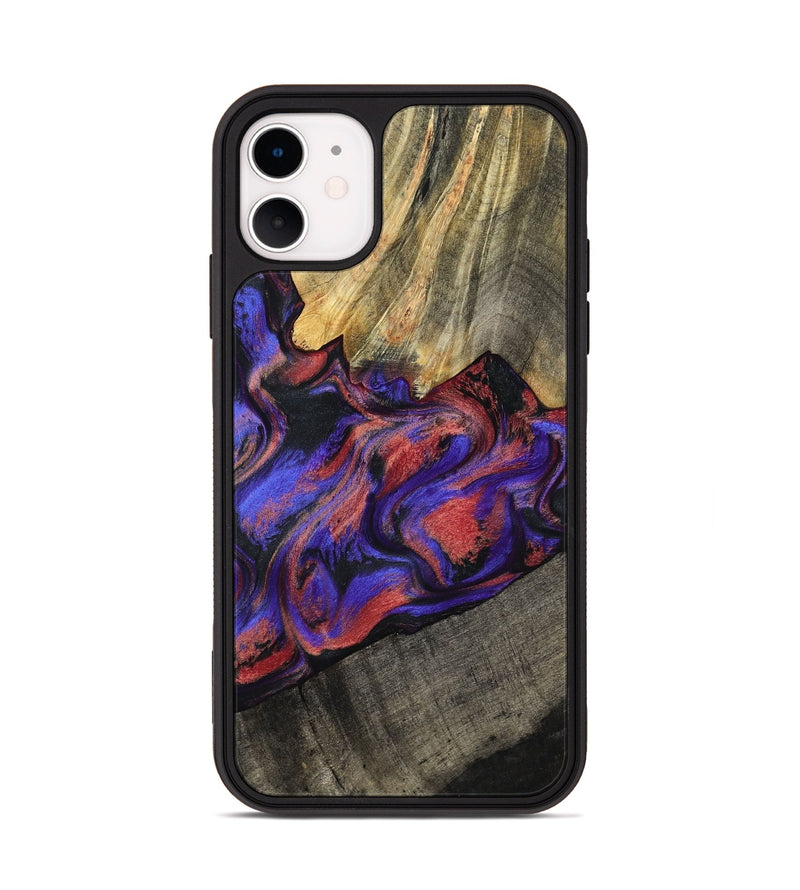 iPhone 11 Wood Phone Case - Hudson (Purple, 795843)