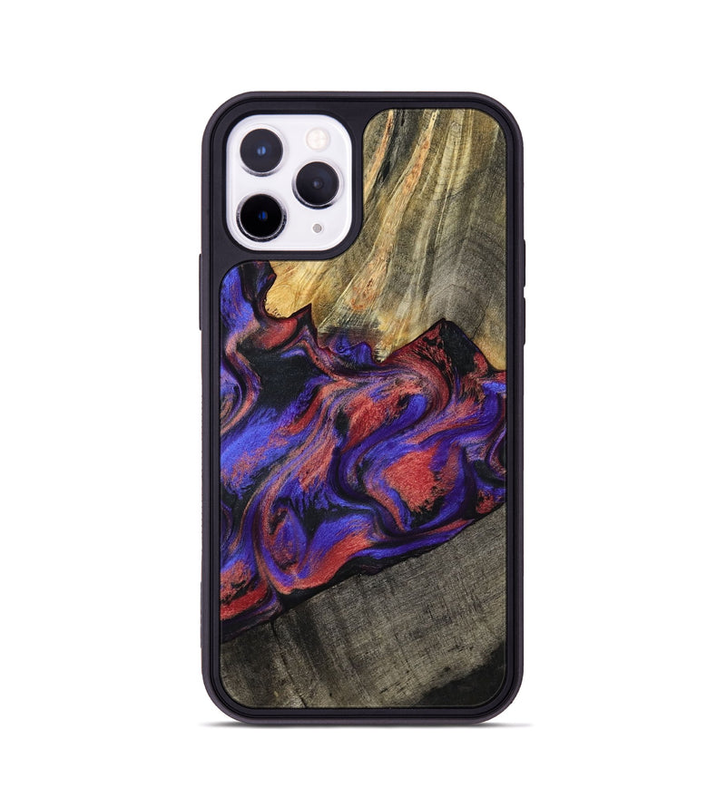 iPhone 11 Pro Wood Phone Case - Hudson (Purple, 795843)