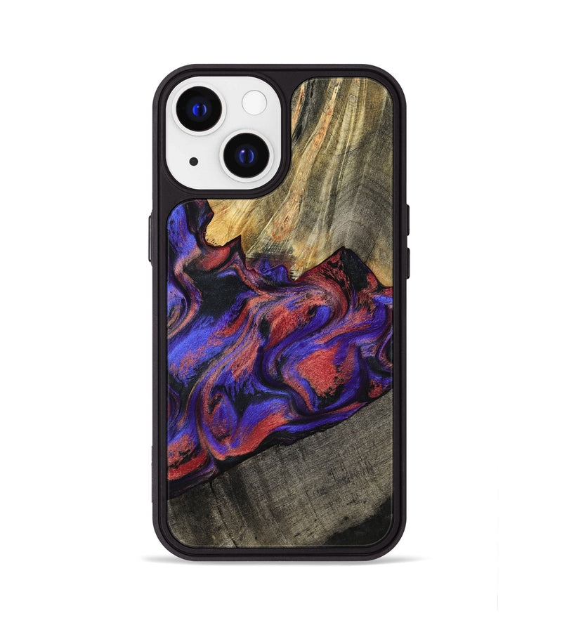 iPhone 13 Wood Phone Case - Hudson (Purple, 795843)