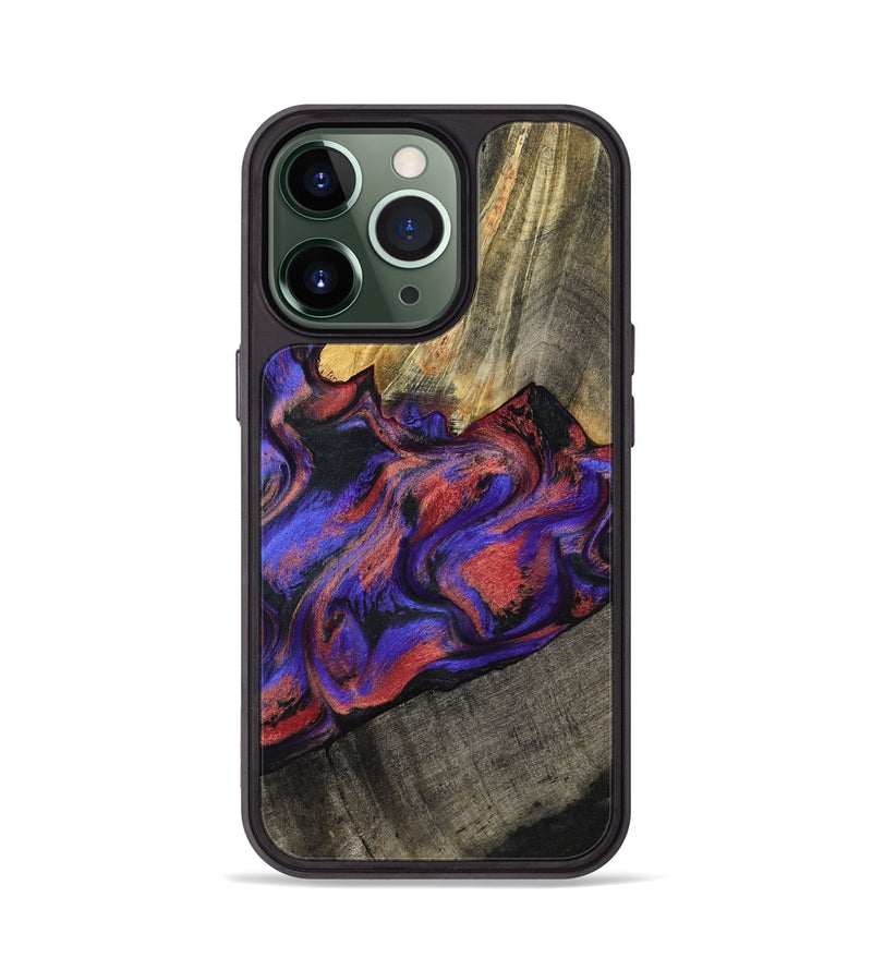 iPhone 13 Pro Wood Phone Case - Hudson (Purple, 795843)