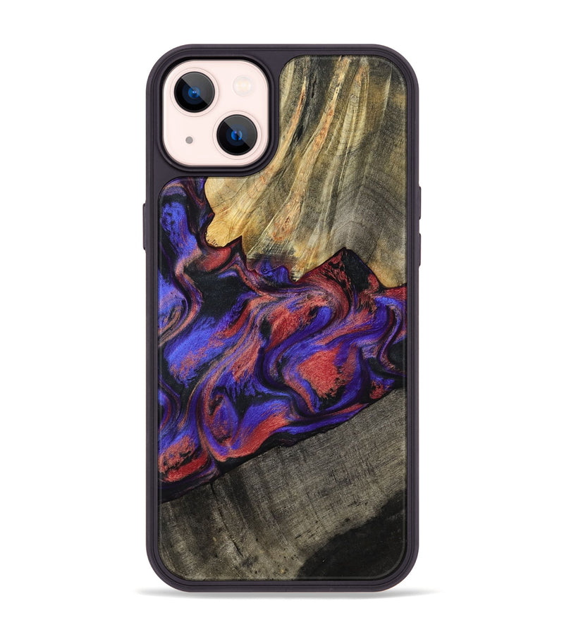 iPhone 14 Plus Wood Phone Case - Hudson (Purple, 795843)