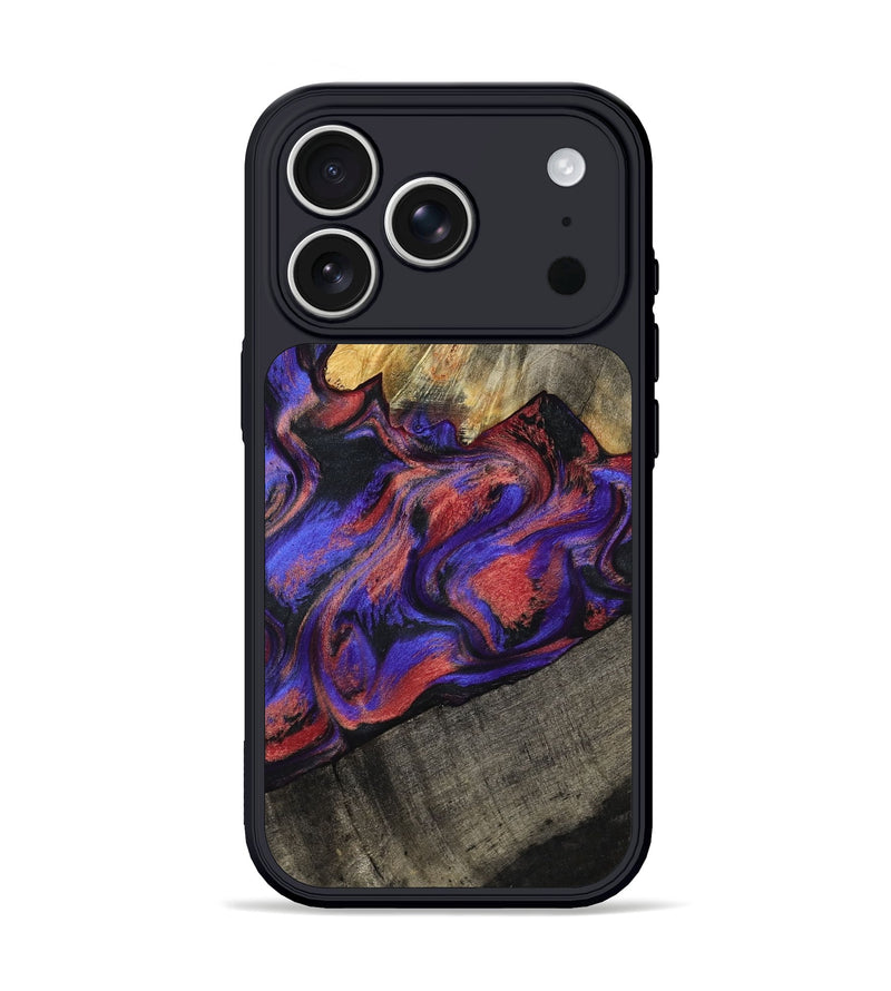 iPhone 17 Pro Wood Phone Case - Hudson (Purple, 795843)