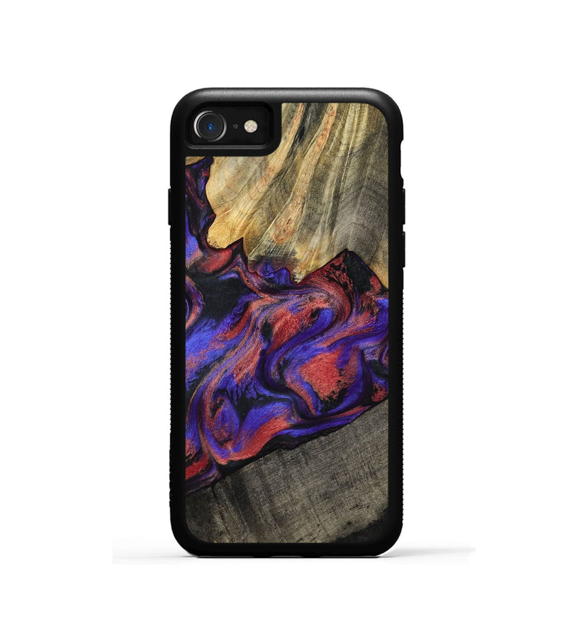 iPhone SE Wood Phone Case - Hudson (Purple, 795843)