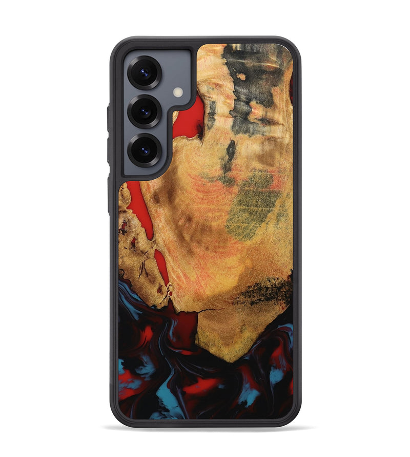 Galaxy S25 Plus Wood Phone Case - Tristen (Red, 795849)