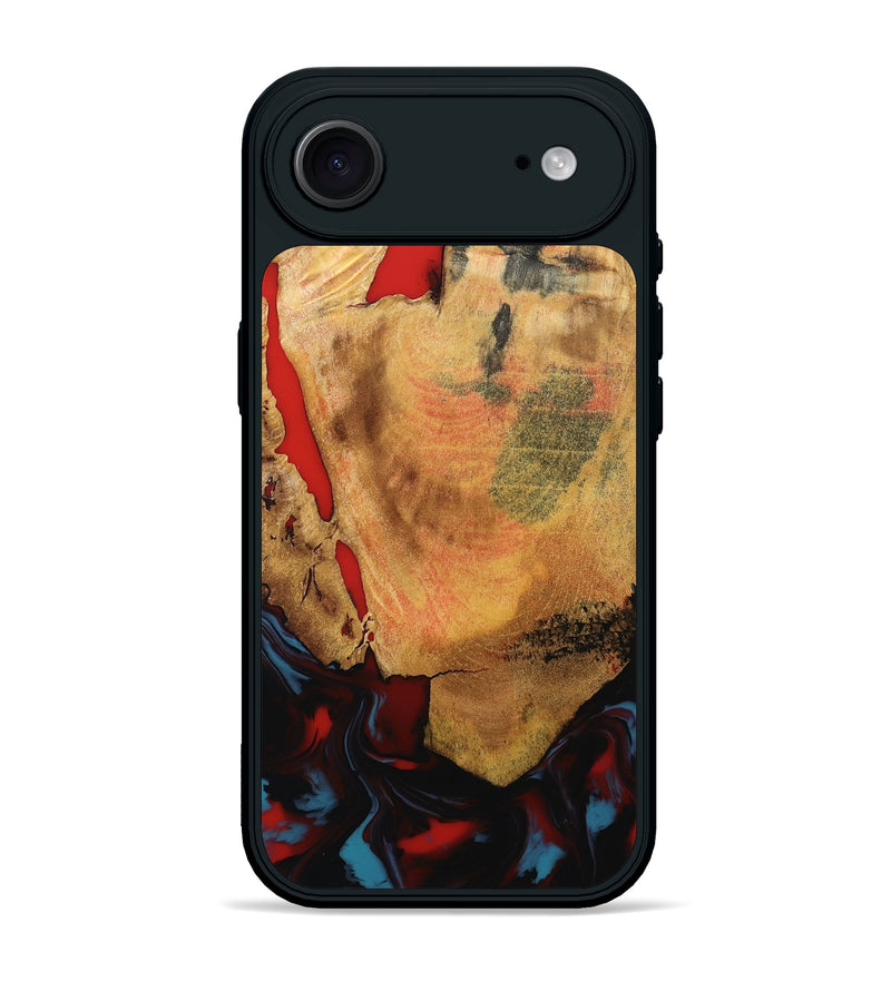 iPhone 17 Air Wood Phone Case - Tristen (Red, 795849)