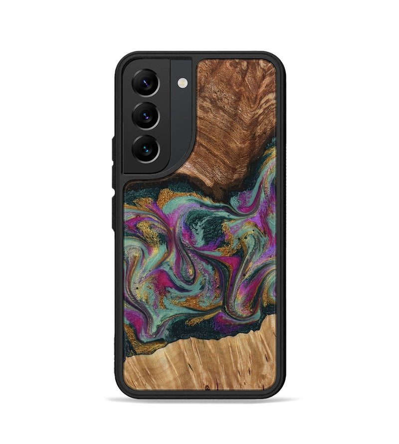 Galaxy S22 Wood Phone Case - Ignacio (Green, 795907)