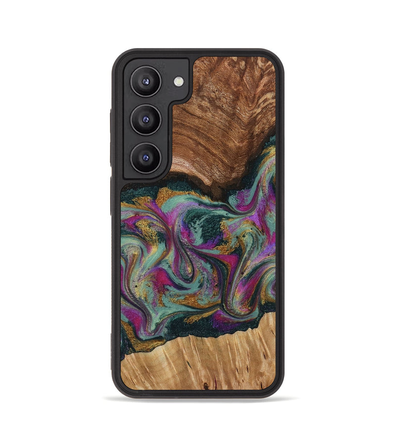 Galaxy S23 Wood Phone Case - Ignacio (Green, 795907)