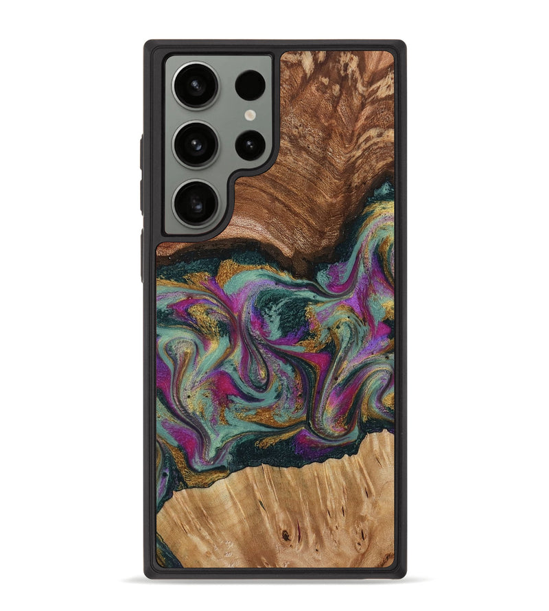 Galaxy S23 Ultra Wood Phone Case - Ignacio (Green, 795907)