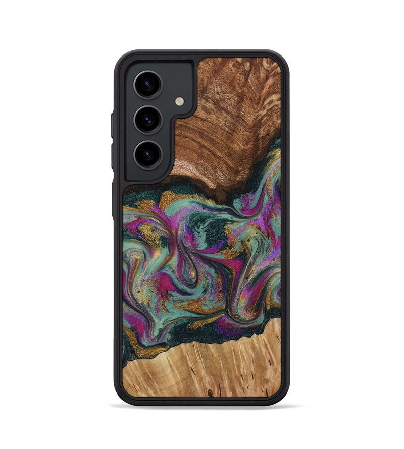 Galaxy S24 Wood Phone Case - Ignacio (Green, 795907)