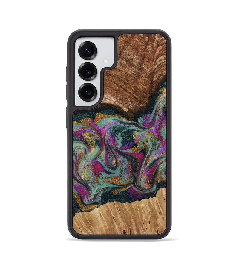 Galaxy S25 Wood Phone Case - Ignacio (Green, 795907)