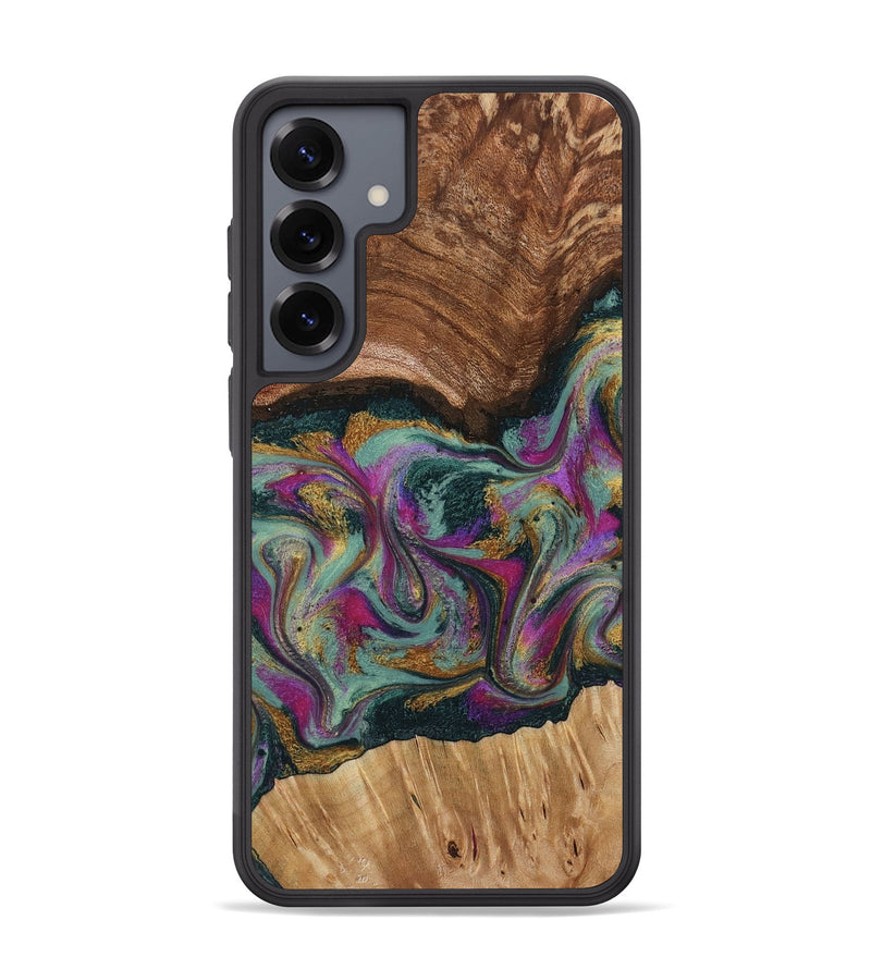 Galaxy S25 Plus Wood Phone Case - Ignacio (Green, 795907)