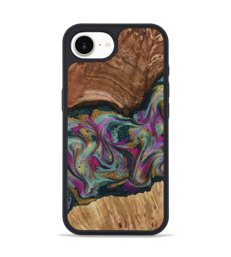 iPhone 16e Wood Phone Case - Ignacio (Green, 795907)