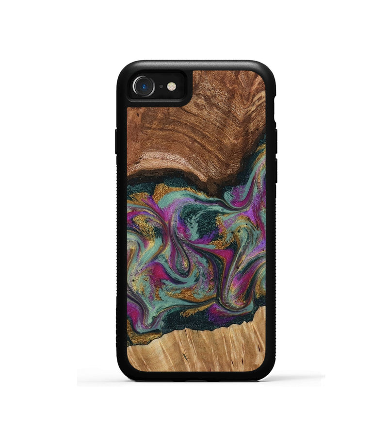 iPhone SE Wood Phone Case - Ignacio (Green, 795907)