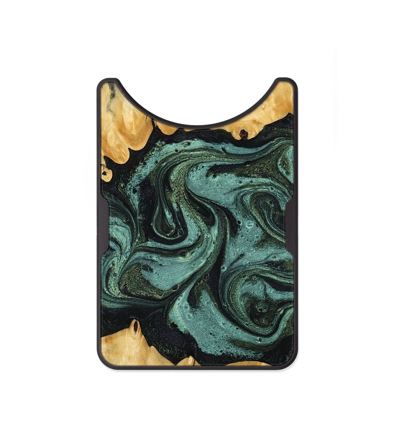 Alloy Wood Wallet - Manilla (Green, 795916)