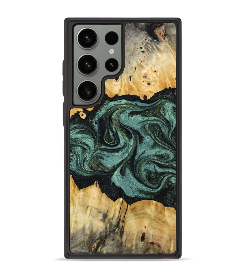 Galaxy S23 Ultra Wood Phone Case - Manilla (Green, 795916)