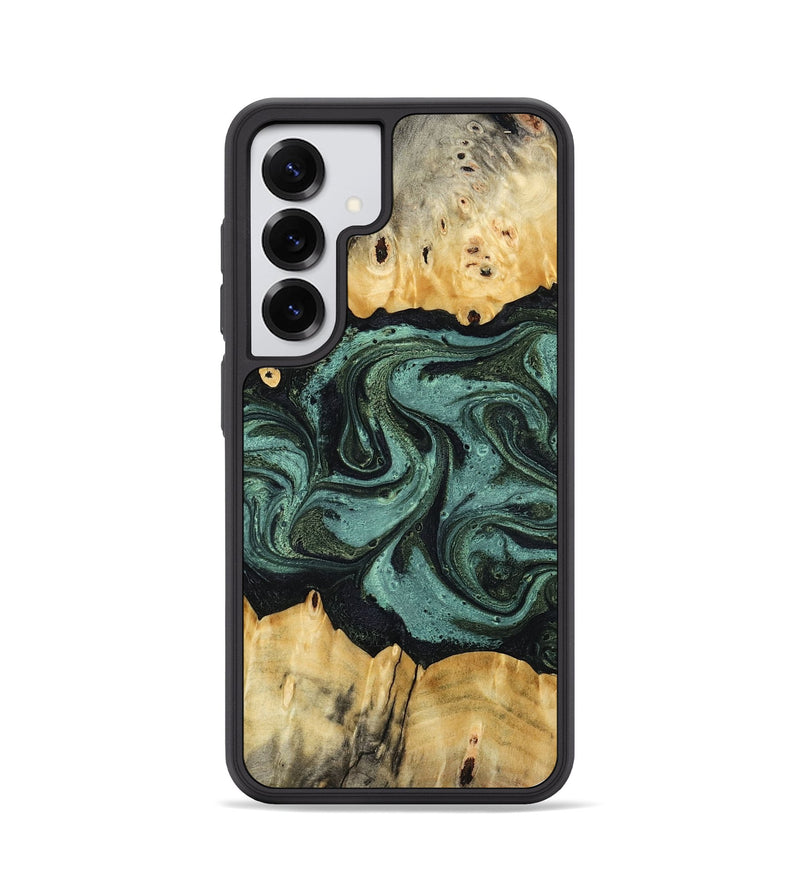 Galaxy S25 Wood Phone Case - Manilla (Green, 795916)