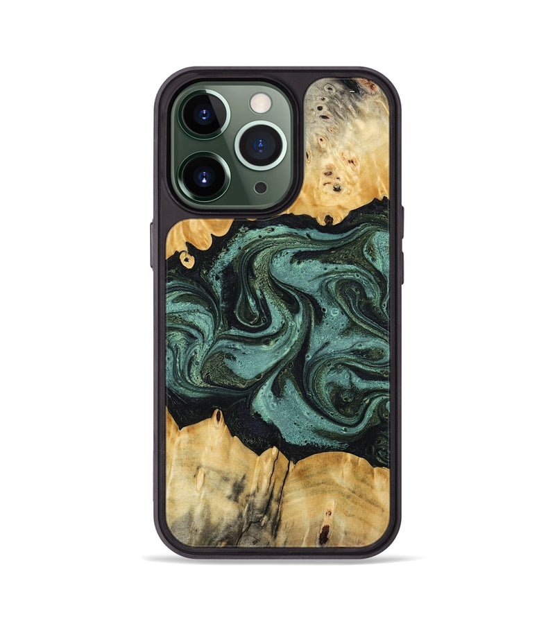 iPhone 13 Pro Wood Phone Case - Manilla (Green, 795916)