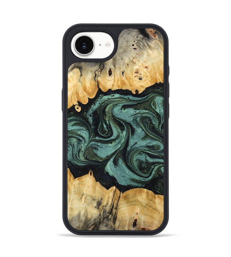 iPhone 16e Wood Phone Case - Manilla (Green, 795916)