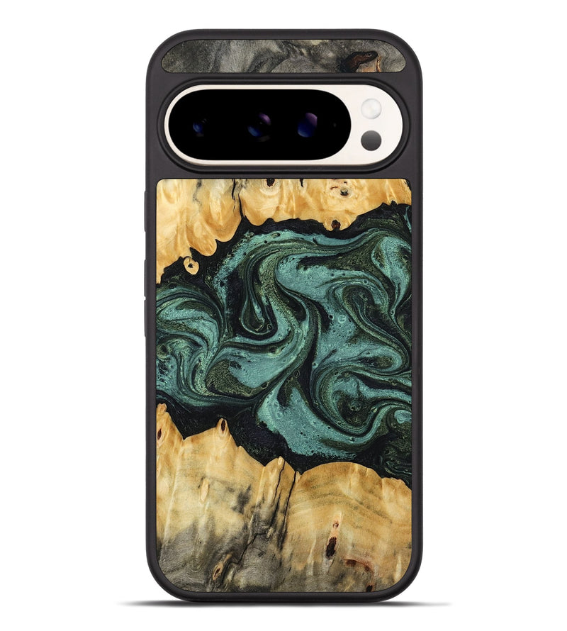 Pixel 9 Pro XL Wood Phone Case - Manilla (Green, 795916)