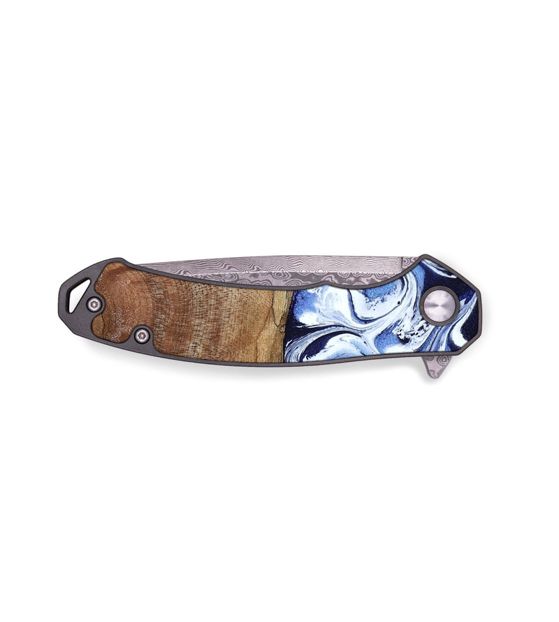 EDC Wood Pocket Knife - Noor (Blue, 795940)