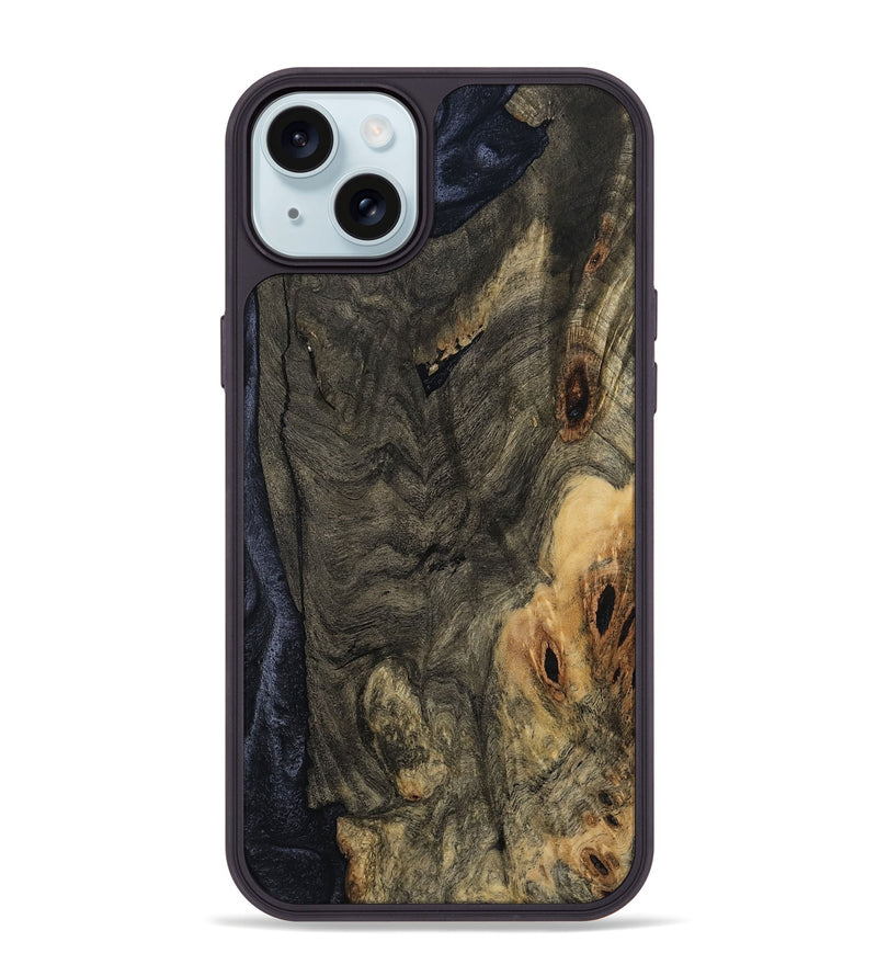iPhone 15 Plus Wood Phone Case - Brennen (Wood Burl, 795986)